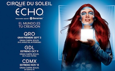 Estas son las fechas de Cirque du Soleil 'ECHO' en México. (Foto: Ocesa)