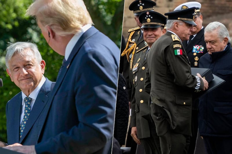 AMLO le recuerda a Trump el caso Cienfuegos: ‘Solicité revisar las pruebas y accedió’