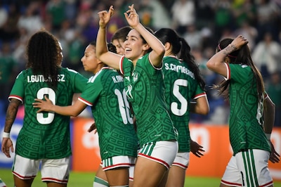 La Selección Mexicana goleó a Islas Vírgenes en el partido clasificatorio al Campeonato Concacaf W. (FOTO: MARIO JASSO/CUARTOSCURO.COM)