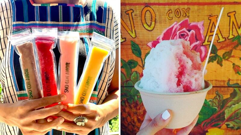 Laura Flores, migrante mexicana, gana licitación para vender raspados en el Super Bowl