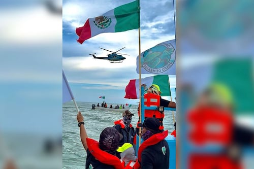 Ambientalistas denuncian intimidación por helicópteros de EU durante lanzamiento de SpaceX en Tamaulipas
