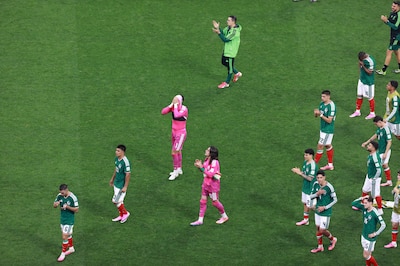 México agradece a los asistentes al Estadio Ciudad de México. (Foto: Cuartoscuro)