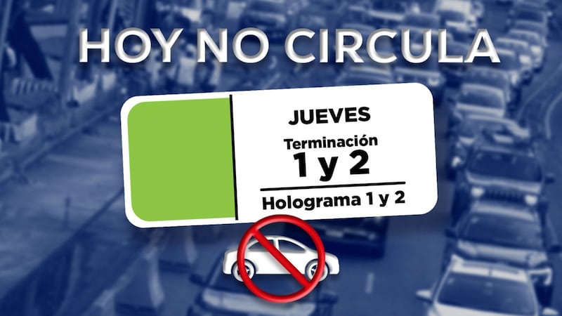 Checa si tu coche descansa antes de salir: ¿Qué autos no circulan este jueves en CDMX y Edomex?