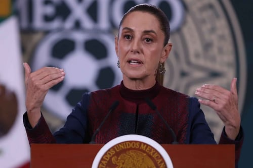 Sheinbaum pide ‘cabeza fría’ por dichos de Trump sobre violencia de cárteles en México