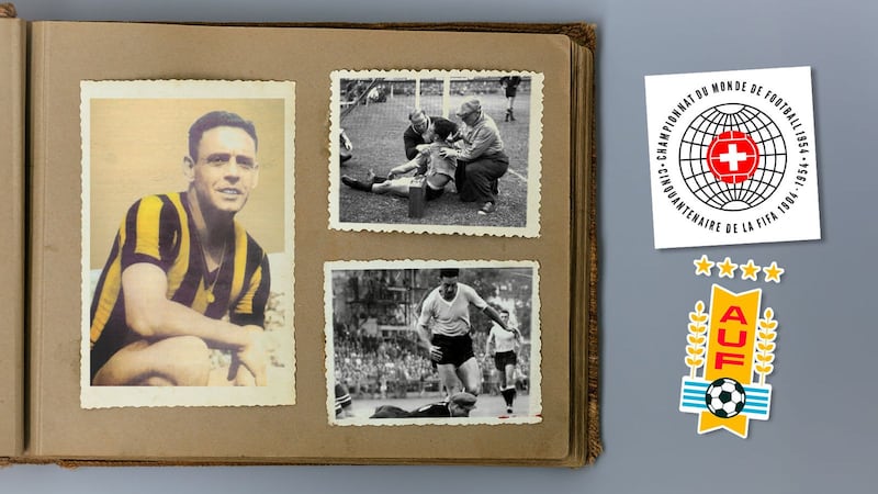 La historia de Juan Eduardo Hohberg, el futbolista que anotó en el Mundial de 1954, murió y siguió jugando