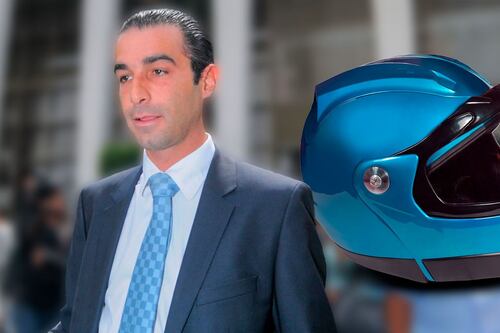 Cohen y el asesino del casco azul