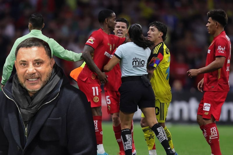 (Videos) Así fue la bronca entre jugadores del América y del Toluca: Aficionados fueron testigos