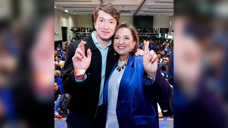 Juan Pablo Sánchez, hijo de Xóchitl Gálvez, deja su cargo en la campaña como líder de jóvenes