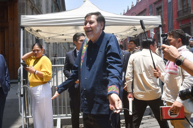 Fernández Noroña reta a EU: ‘Saquen las listas que quieran porque no vamos a doblarnos’