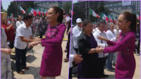 Ministros de la SCJN saludan y muestran respeto a Sheinbaum en su informe de labores