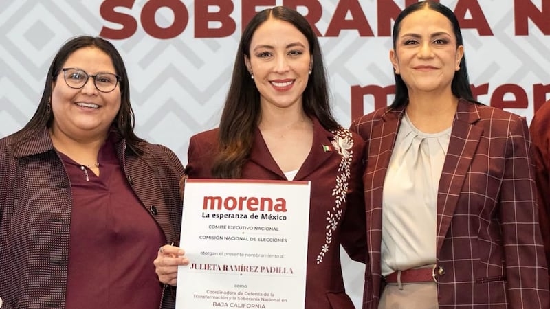 Nombran a Julieta Ramírez coordinadora estatal de Morena en Baja California
