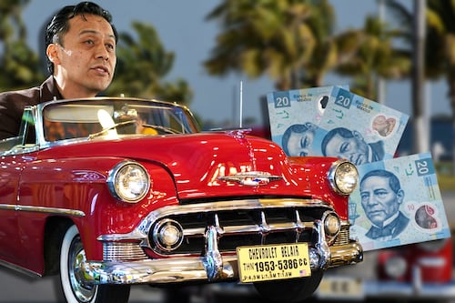 El auto de 60 pesos de Marx Arriaga: Así es el Chevrolet Bel Air 1953 que compró
