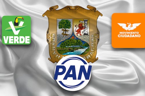 PAN, MC y el Verde, a punto de desaparecer en Coahuila: Partidos no alcanzan el 3% de votos requeridos