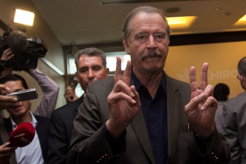 Fox felicita a AMLO por su virtual triunfo