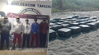 Marina asegura tonelada y media de cocaína en aguas de Chiapas: Valor ronda más de 600 MDP