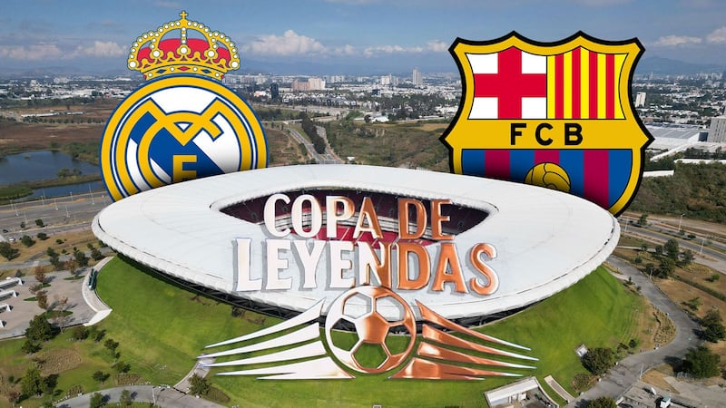 Barcelona vence a Real Madrid por la mínima en la Copa Leyendas 2026 de Jalisco