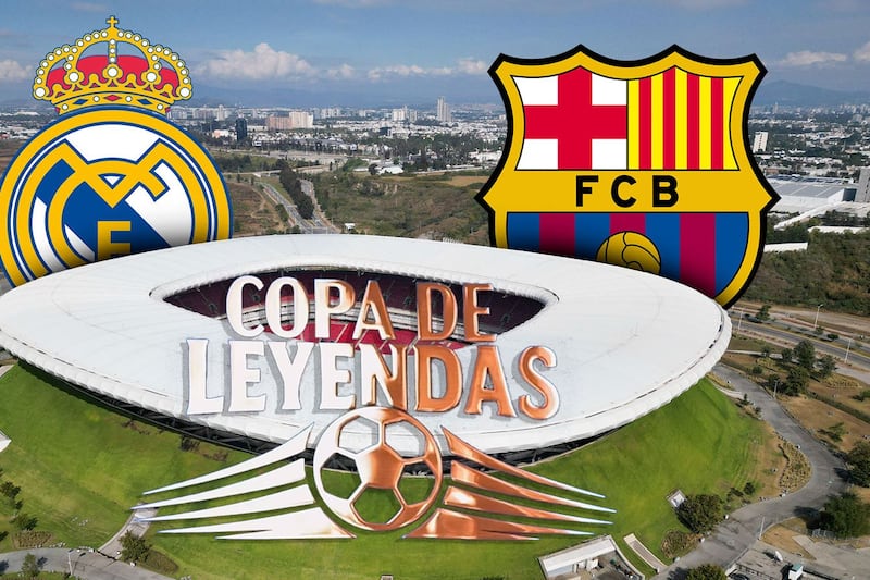 Barcelona vence a Real Madrid por la mínima en la Copa Leyendas 2026 de Jalisco