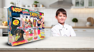 El juguete 'Mi primer puesto de taquitos' de Mi Alegría fue lanzado recientemente, esto es lo que contiene. (Foto: Shutterstock/Mialegríajuguetes)