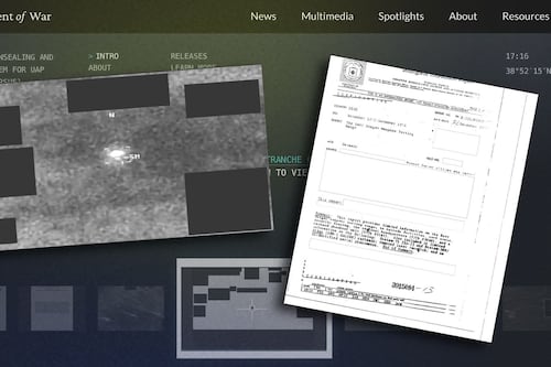 El Pentágono publica segunda ronda de documentos sobre ovnis y posible vida extraterrestre