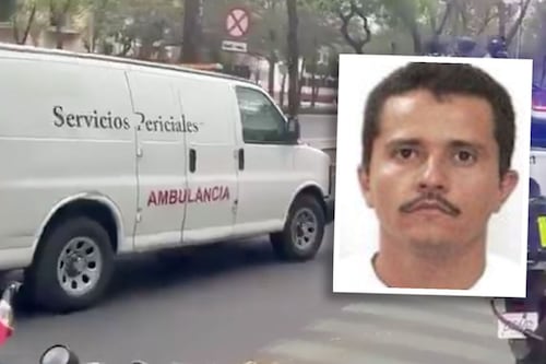 Cuerpo del ‘Mencho’ llega a CDMX: Así fue el traslado de Nemesio Oseguera a la FEMDO (VIDEOS)