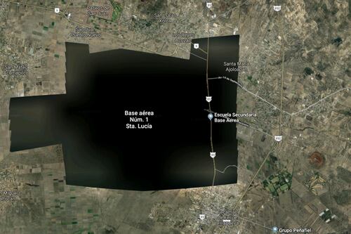 ¿Por qué Santa Lucía no aparece en el mapa de Google?