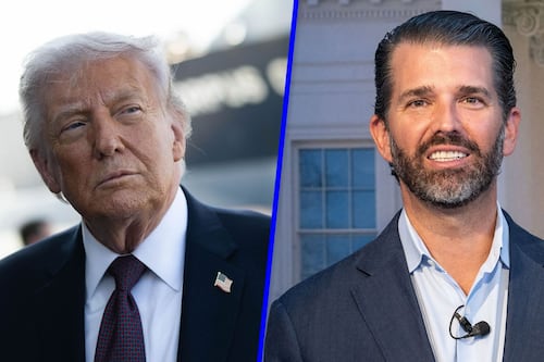 ‘La novia es una persona buenísima’: ¿Por qué Trump no asistirá a la boda de su hijo mayor en Bahamas?