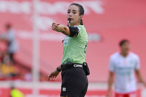 Katia Itzel García será la primera mexicana en pitar un Mundial: ¿Cuándo debuta como árbitra central?