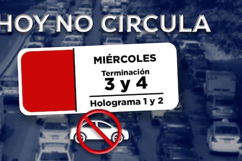 Para irse ‘a pata’: Así queda el Hoy No Circula en CDMX y Edomex para este miércoles 29 de abril