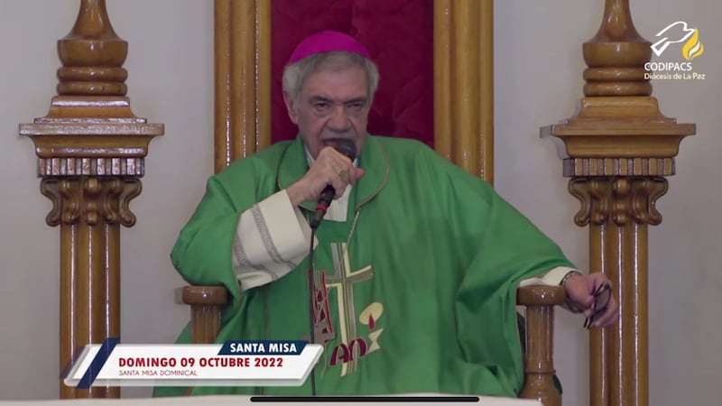 Comando armado ‘levanta’ a pareja en Iglesia de La Paz, denuncia obispo