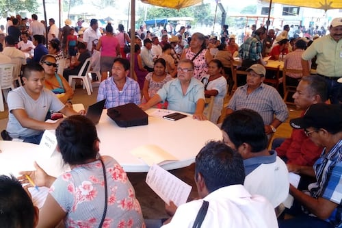 Gobierno realiza asambleas por Programa de Desarrollo del Istmo de Tehuantepec