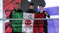 Tom Holland y Zendaya causan furor en Chapultepec pero bandera de México alterada genera polémica