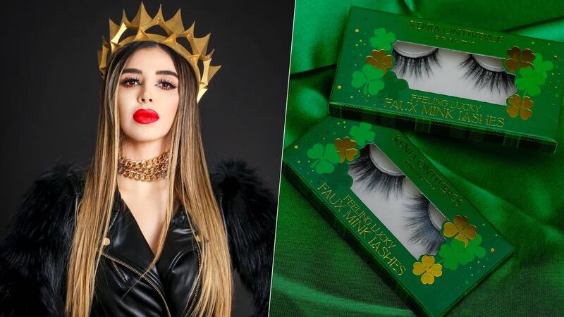 Emma Coronel celebra su libertad en Año Nuevo y presume marca de Kenia Ontiveros