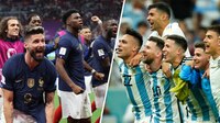 ¿En cuáles equipos juegan los seleccionados de Francia y Argentina y qué plantilla es más cara?