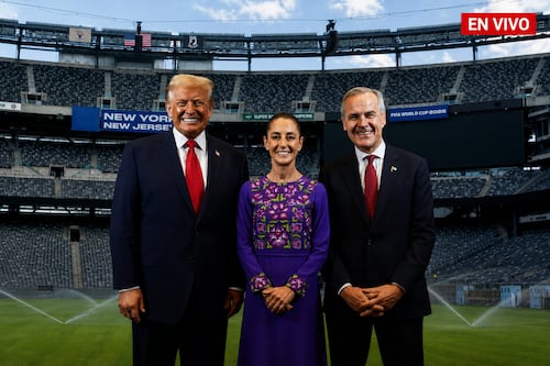Sheinbaum asiste a la final del Mundial EN VIVO | Minuto a minuto del encuentro con Trump y Carney