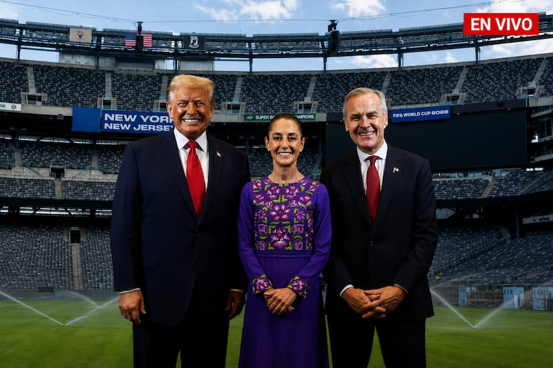 Sheinbaum asiste a la final del Mundial EN VIVO | Minuto a minuto del encuentro con Trump y Carney