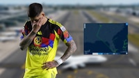 El vuelo del ‘Águila’: Así desviaron avión de Club América por aterrizaje de emergencia