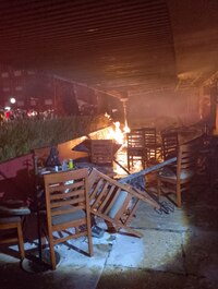 (VIDEO) ¿Cómo fue el momento de la explosión que generó el incendio en restaurante ‘La Soldadera’?