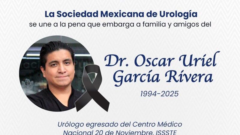 Muere el médico Óscar Uriel, es la víctima 31 de la explosión de pipa de gas en Iztapalapa