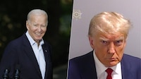 Biden ‘chulea’ a Trump: Esto dijo sobre la foto del arresto del expresidente