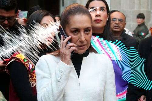 ‘Uy está temblando’: Así interrumpió Sheinbaum la mañanera por sismo en la CDMX