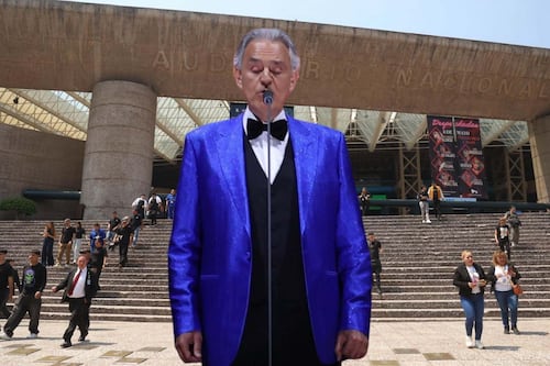 ‘Forza’ México: Andrea Bocelli se suma al Countdown Concert del Mundial 2026 en CDMX