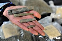 INAH rescata restos de la primera Fábrica Nacional de Cartuchos en Chapultepec