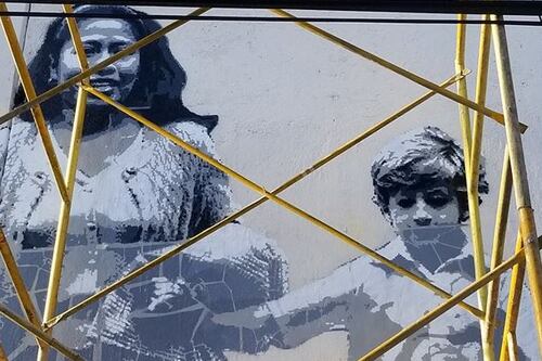 Con mural y música, Tlaxiaco festeja la nominación de Yalitza Aparicio al Oscar