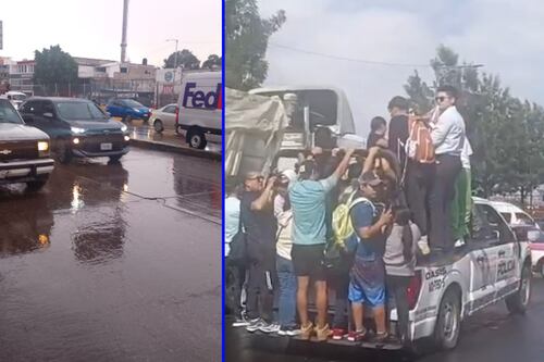 Lluvias intensas en CDMX desatan caos en Iztapalapa y afectan al Metro: ¿Qué calles están inundadas?