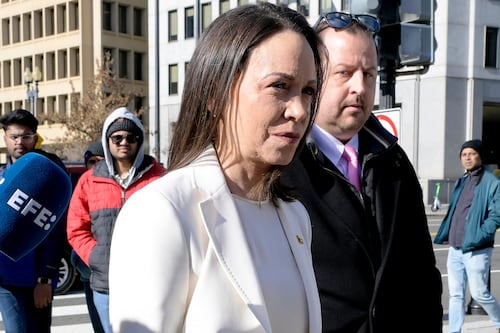 Trump ‘pelusea’ de nuevo a Corina Machado para liderar Venezuela: ‘Su opinión no ha cambiado’