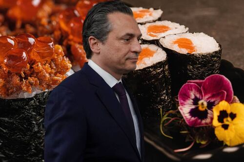 Otra vez Lozoya en Las Lomas: ¿Cuánto cuesta comer en el restaurante de sushi donde es ‘cliente frecuente’?