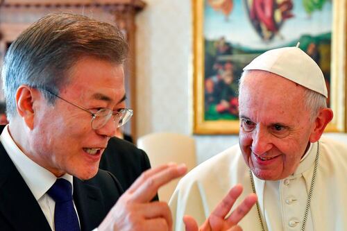 Papa Francisco dice estar dispuesto a visitar Corea del Norte