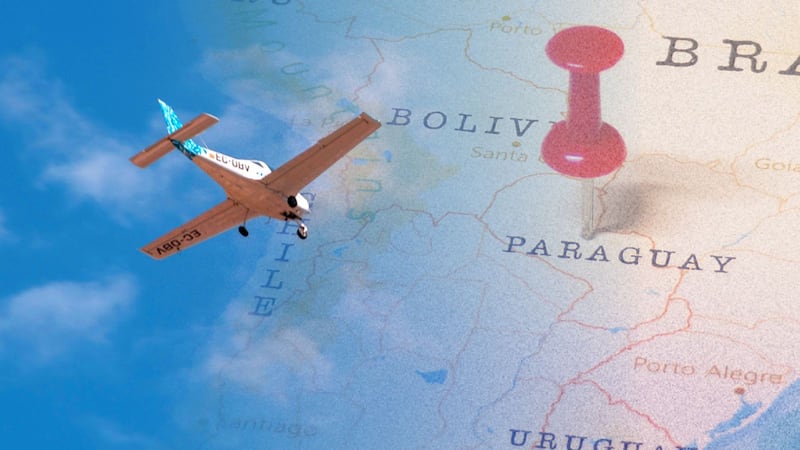 Policía busca 2 millones de dólares en efectivo tras accidente aéreo en Paraguay