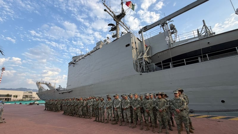 Puerto Vallarta ‘se blinda’ tras muerte de ‘El Mencho’: Así es el buque ARM Usumacinta con 103 marinos