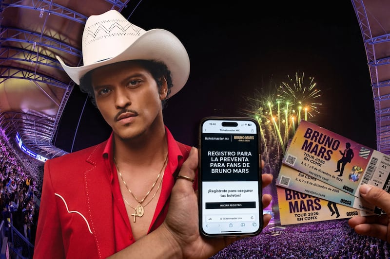 ¡Bruno Mars regresa a México este 2026! ¿Cómo registrarse a la preventa para fans?